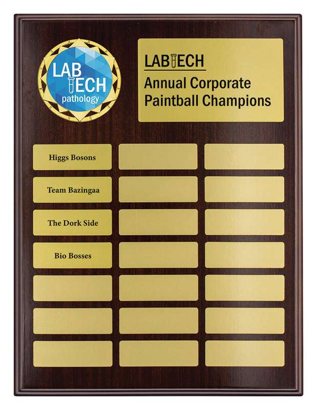 Topline Logo Plaque