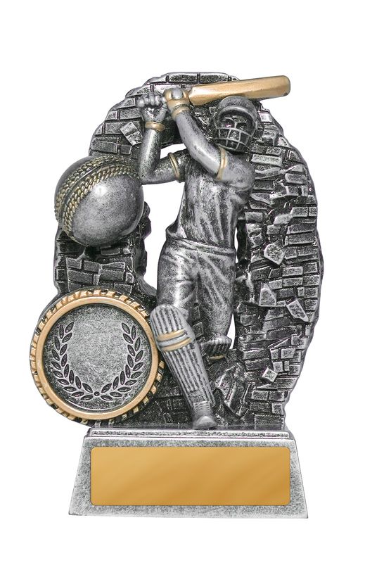 Batter Male Cricket Trophy 110mm