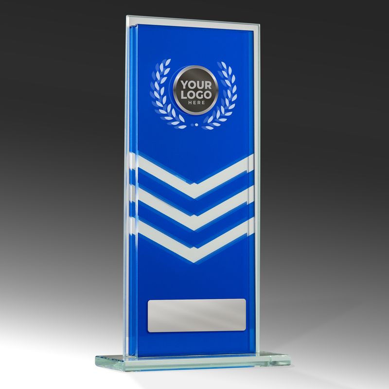 Blue Glass Award 140mm