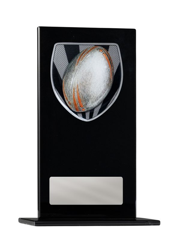 Rugby Glass Trophy 200mm