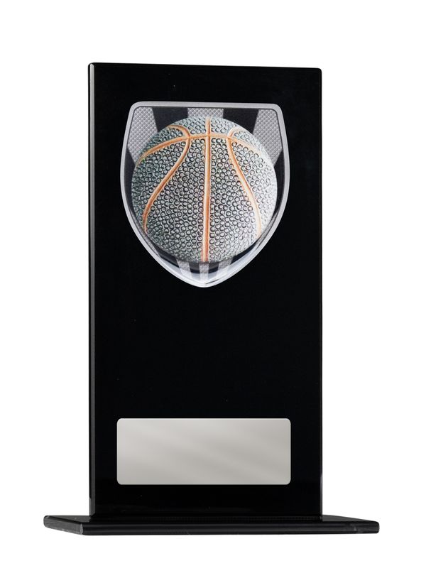 Basketball Glass Trophy 200mm