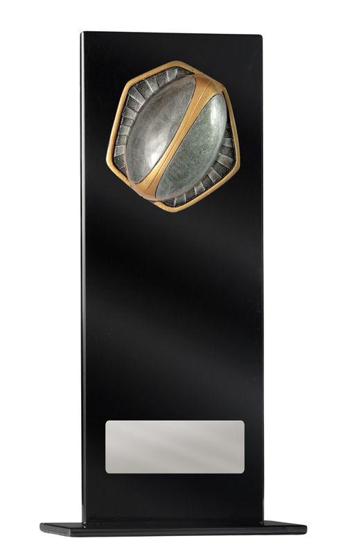 Rugby Glass Trophy 200mm