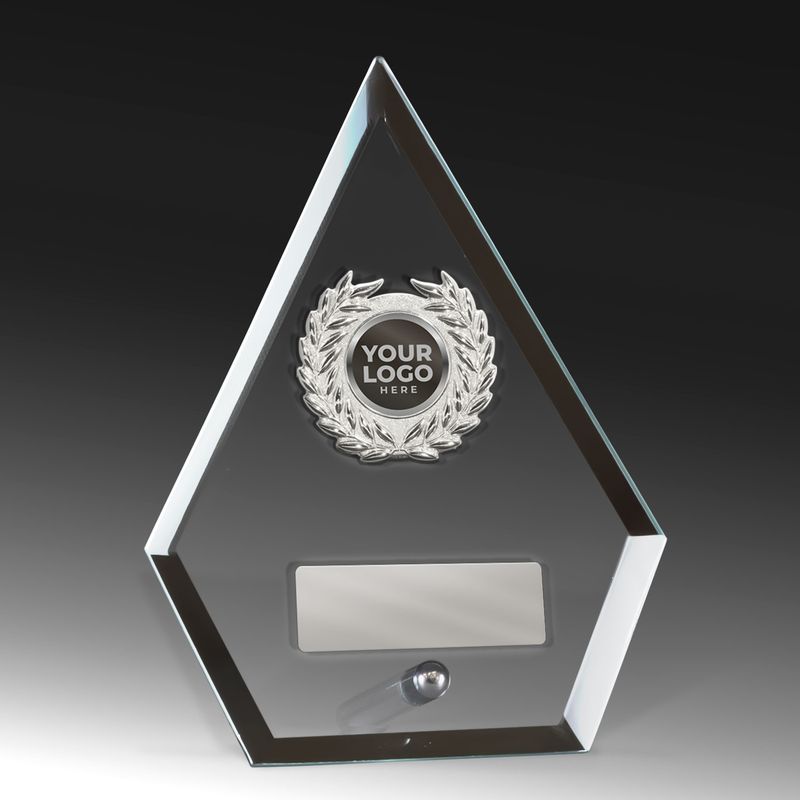 Glass with Trim Glass Award 190mm