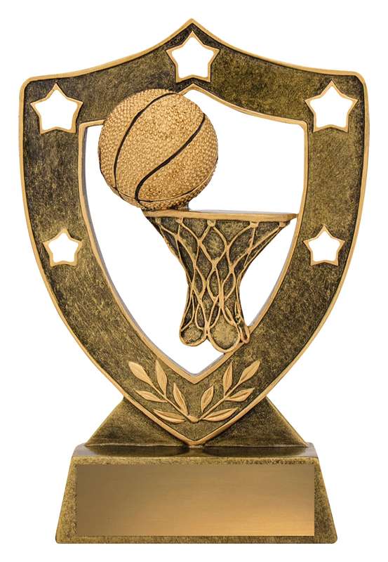 Basketball Gold Shield