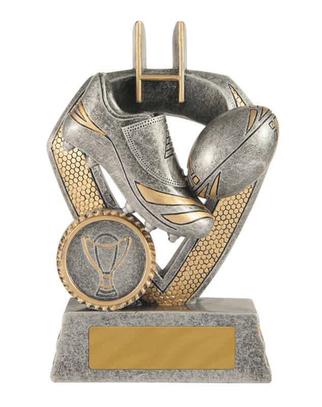 Shield Rugby Trophy 100mm