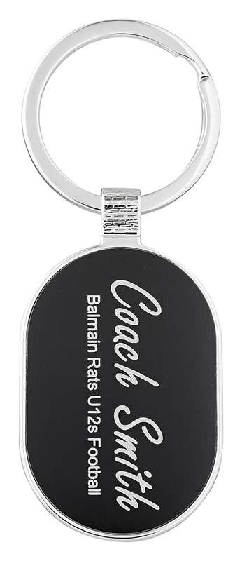 Oval Keychain