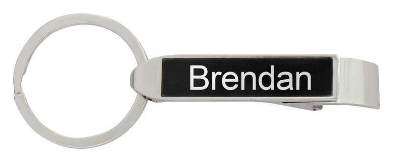 Laserable Opener Keychain