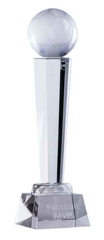Crystal Soccer Ball on Stand