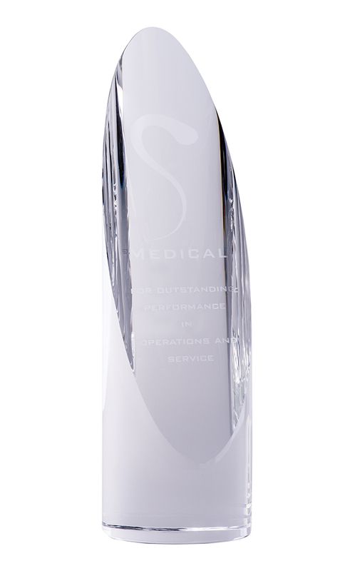 Crystal Tube Crystal Award 200mm