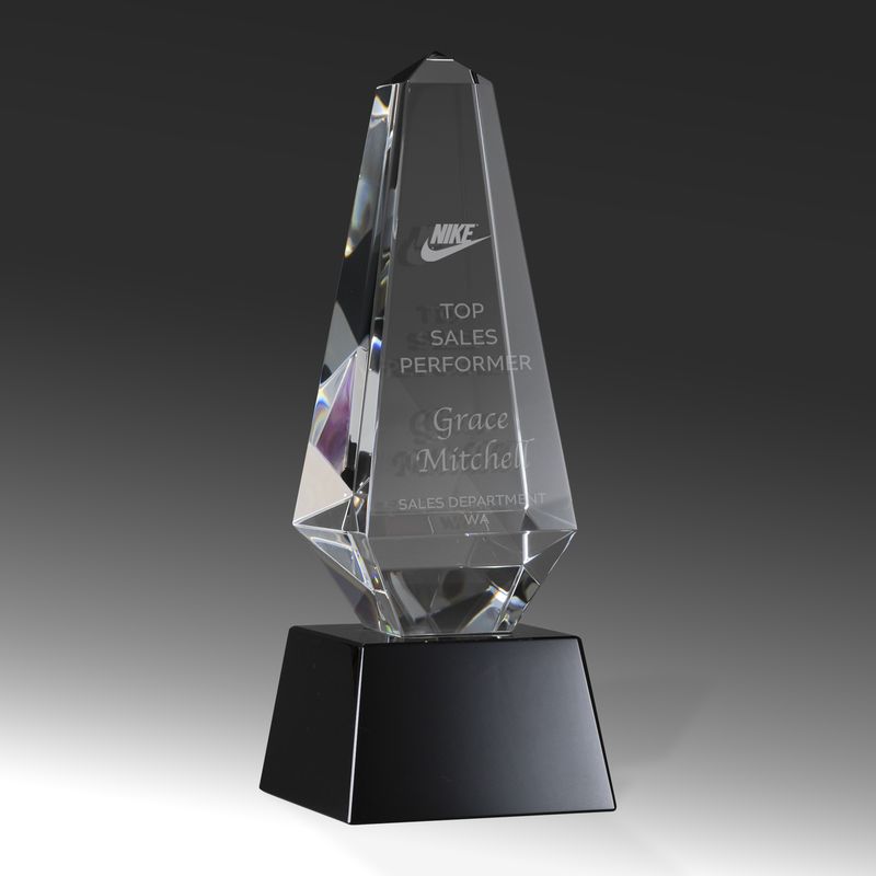 Obelisk Crystal Award 220mm