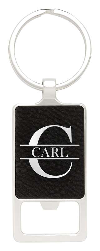 Black Keychain – Bottle Opener