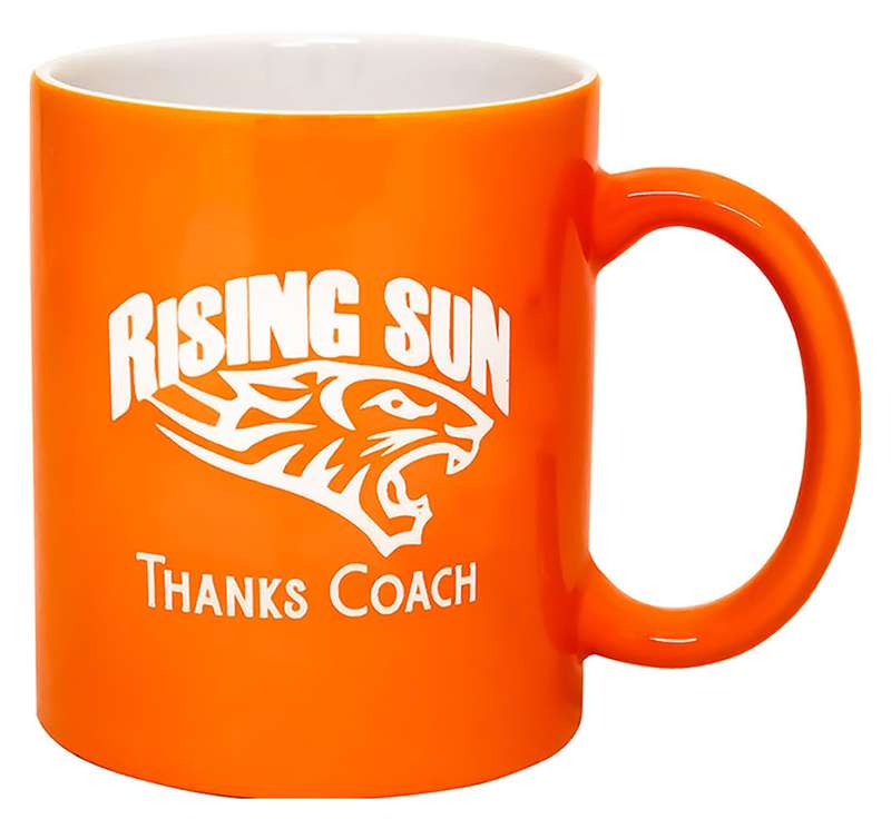 Bright Orange Mug