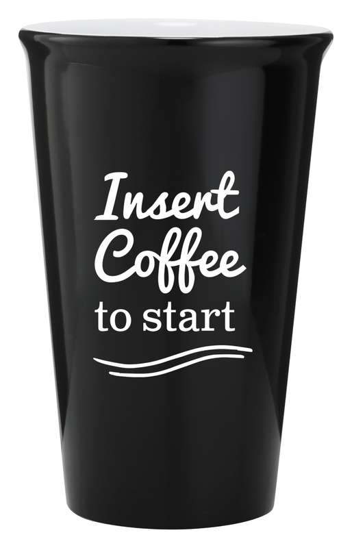 Black Latte Mug