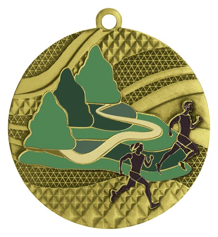 Running Mosaic Medal