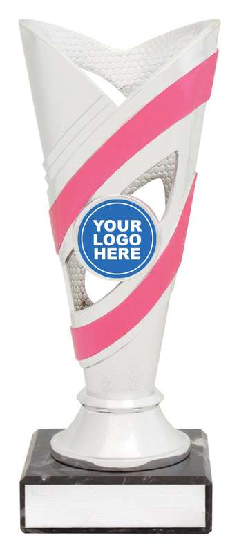Curve Cups – Silver / Pink