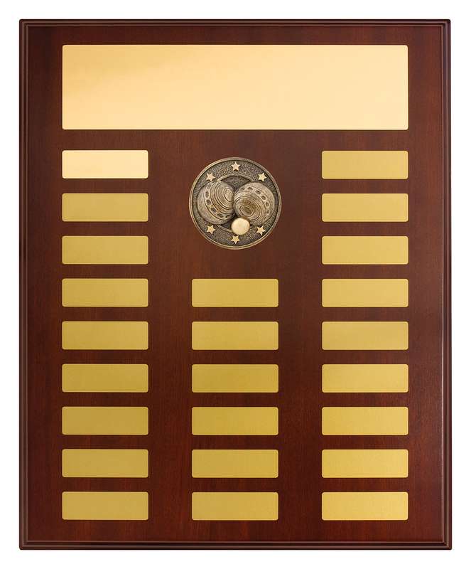Perpetual Plaque – Bowls