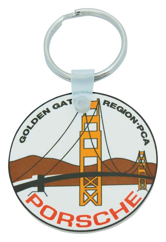 Colour Plastic Keychain