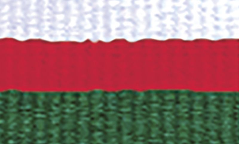 White Red Green Ribbon