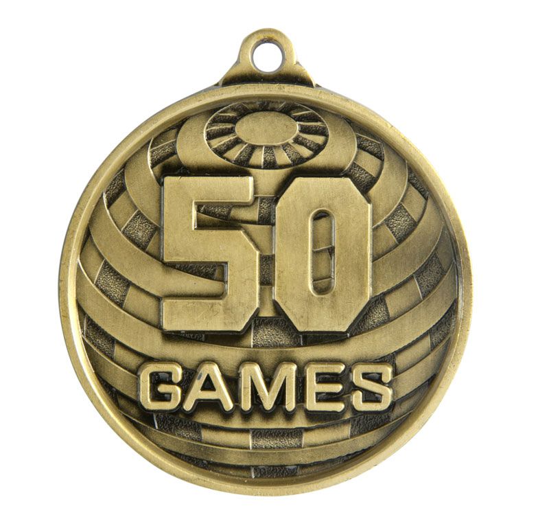 Aussie Rules Gold Medal 50mm
