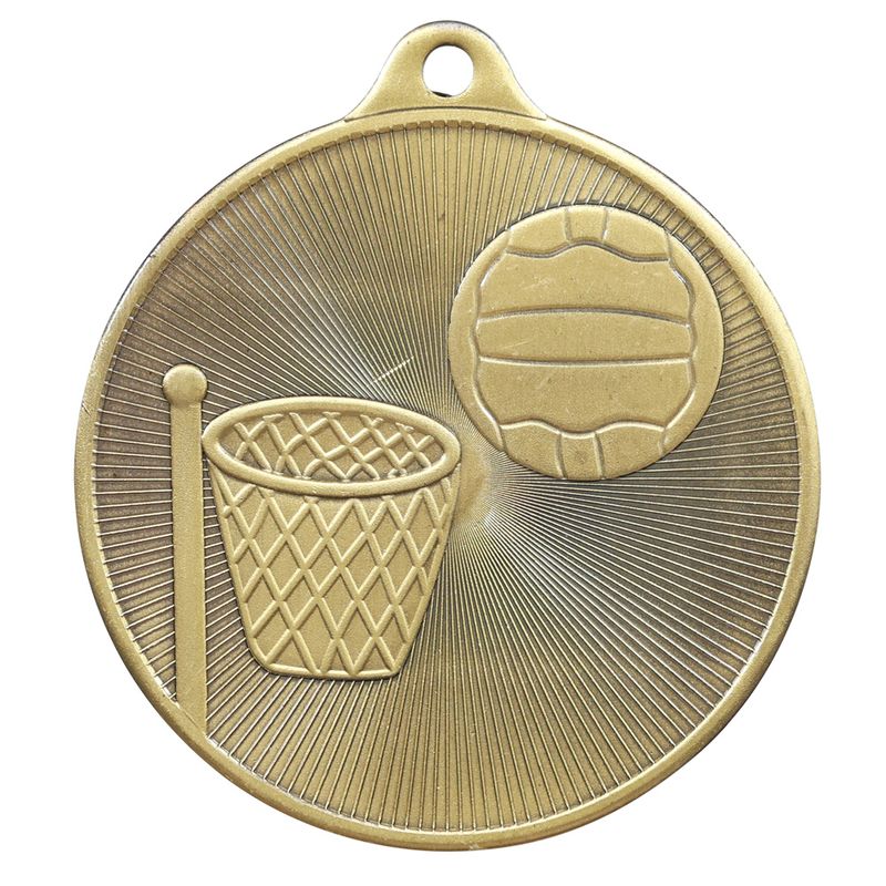 Netball Bronze Medal 50mm