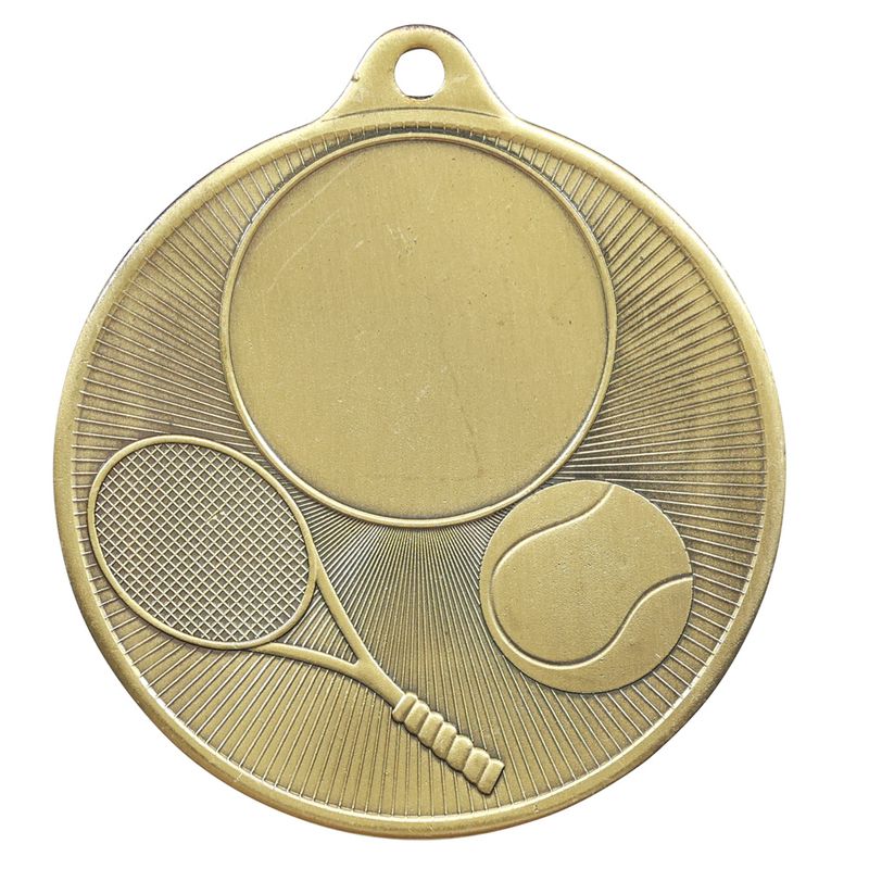 Tennis Bronze Medal 50mm