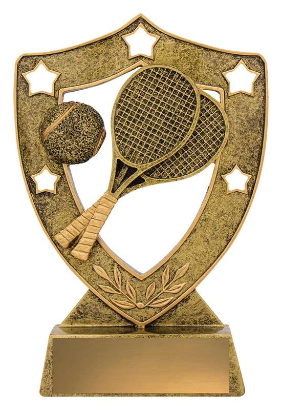 Tennis Gold Shield