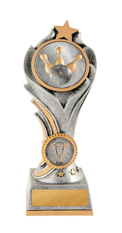 Ten Pin Bowling Trophy 200mm